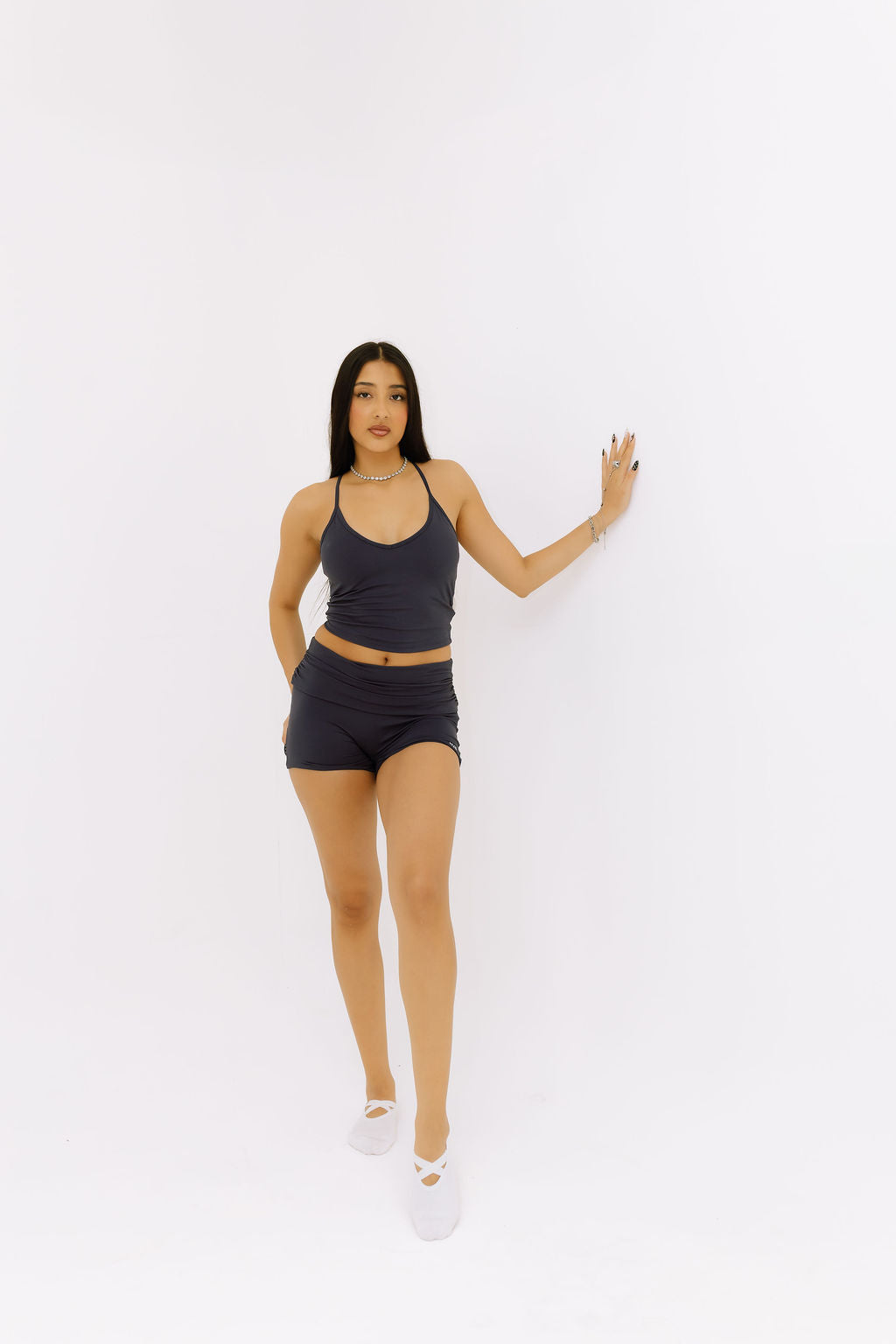 Camille navy short