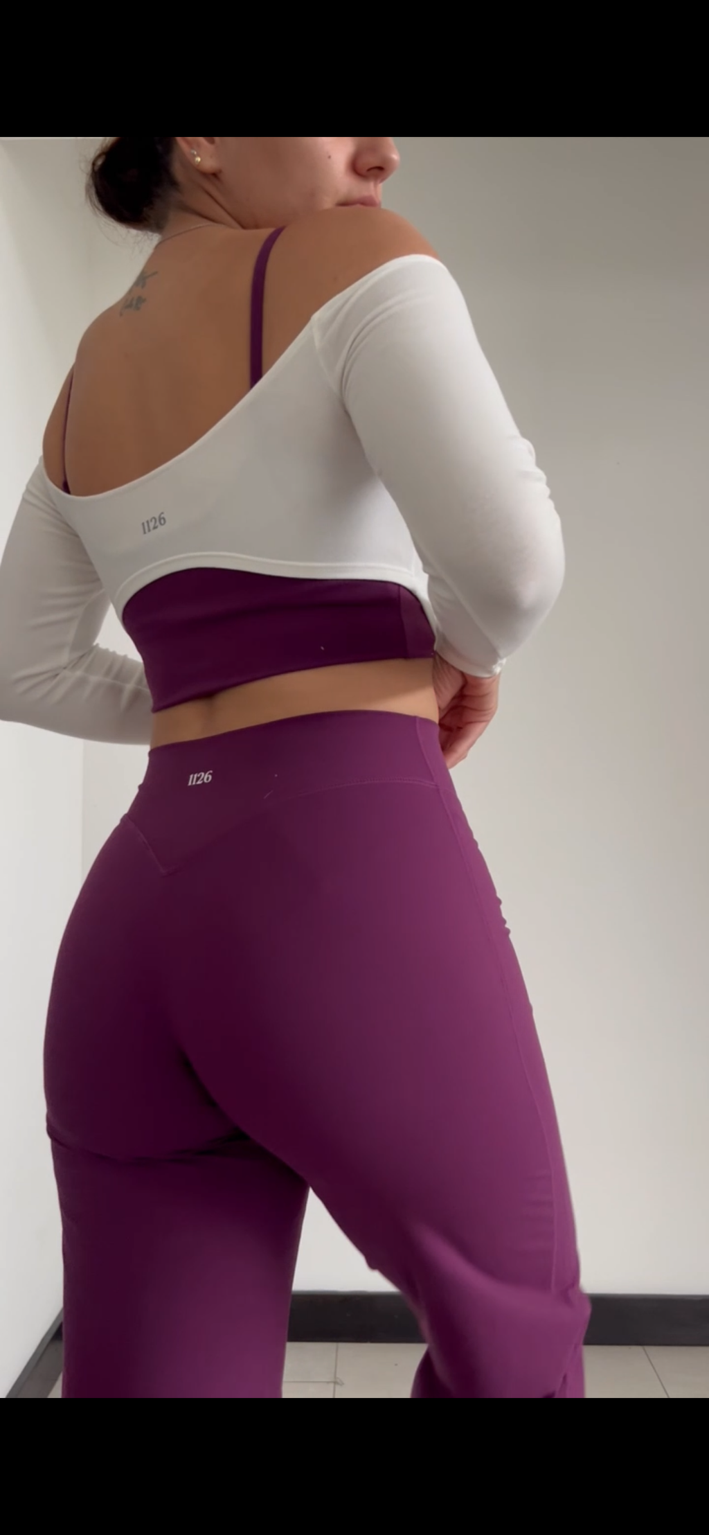 Open back long Sleeve