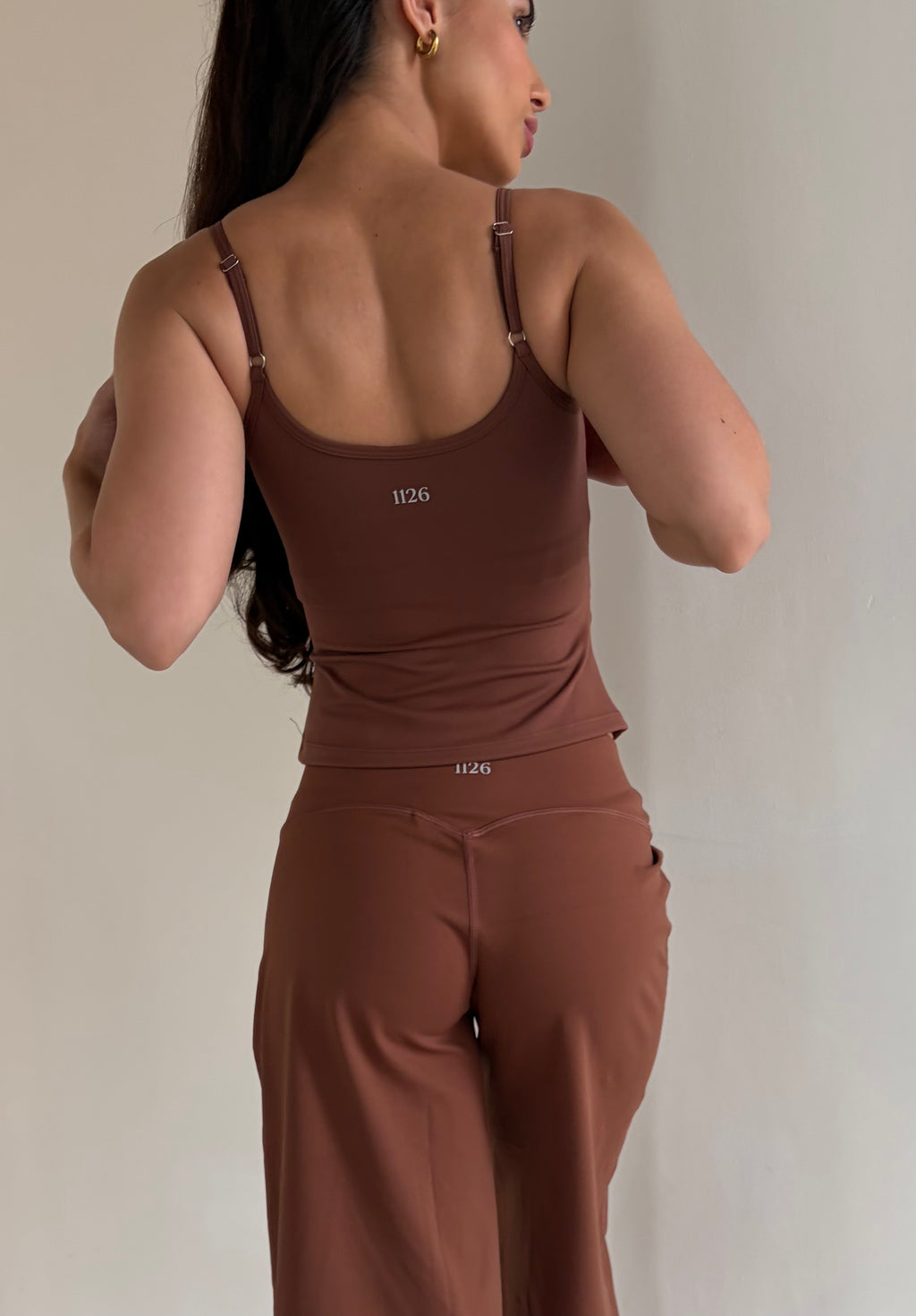 thank top flare Capri Set
