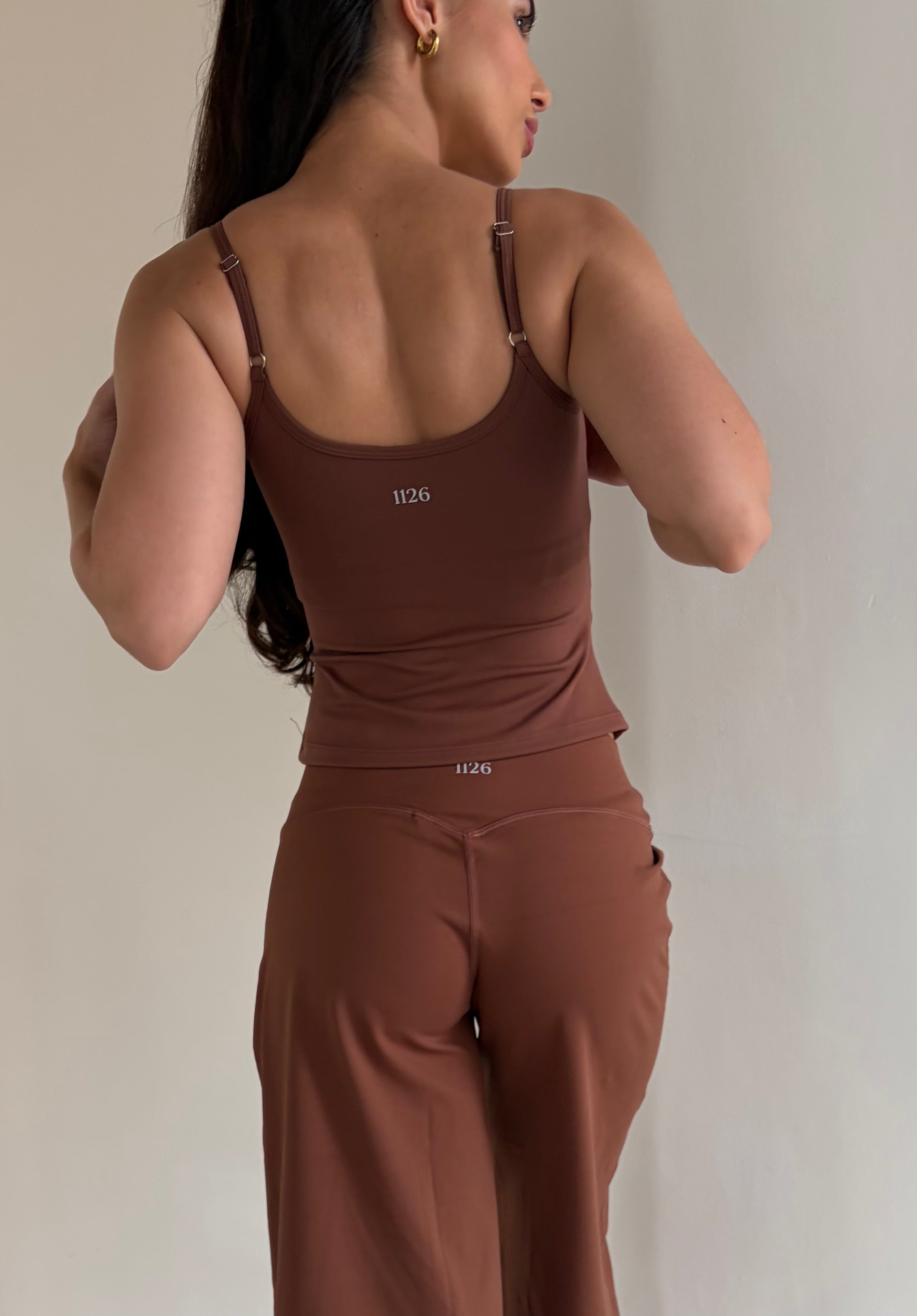 thank top flare Capri Set