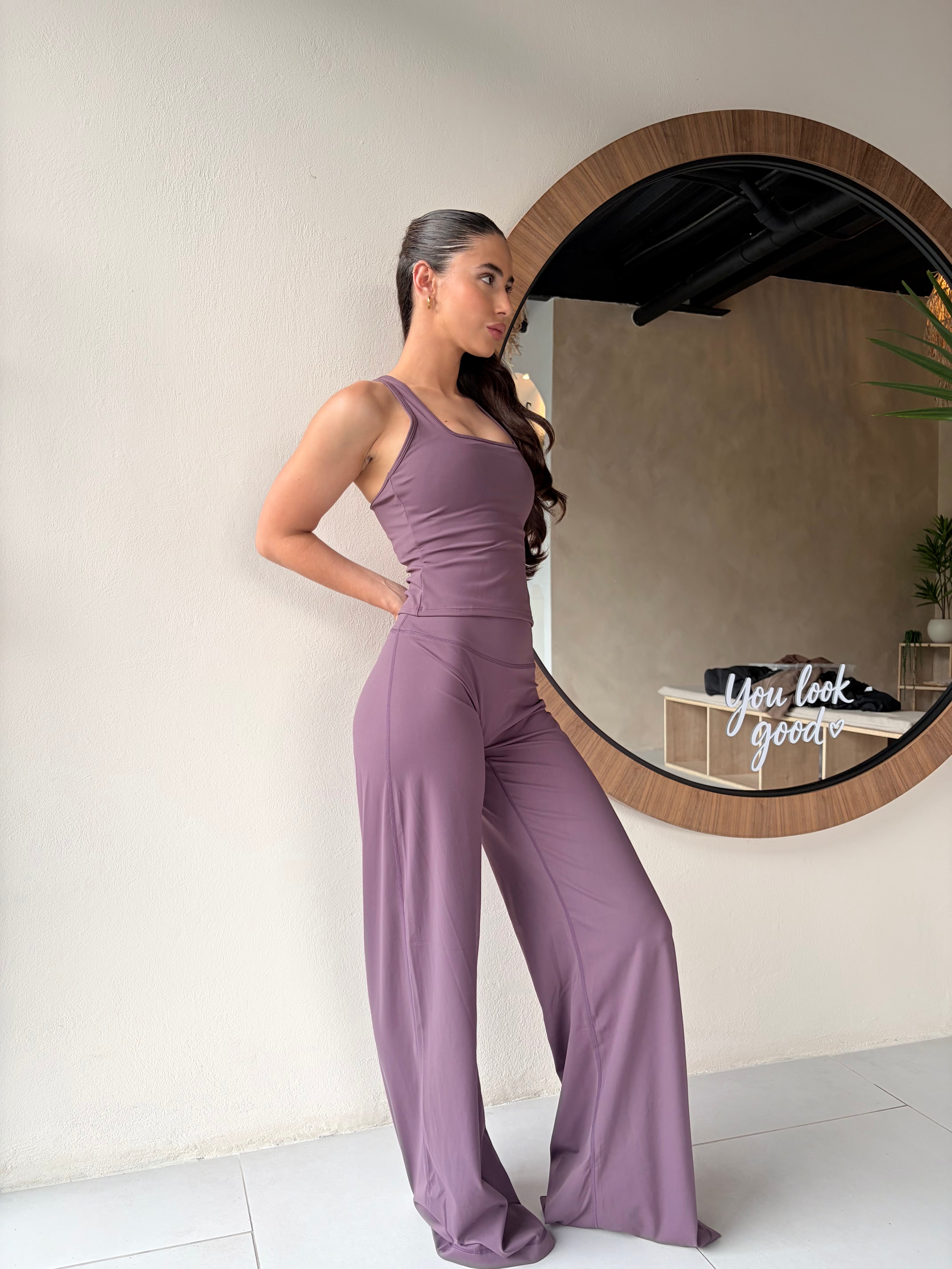Leggings loose-flare set